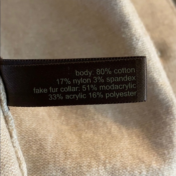 The limited removable collard faux fur sweater - Picture 15 of 16